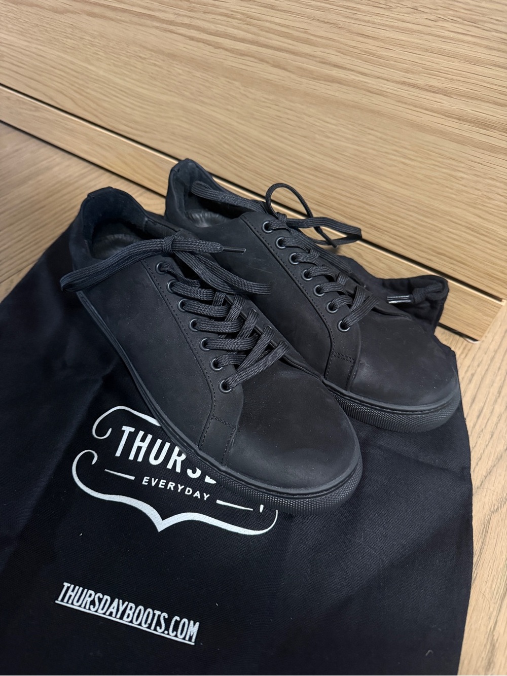 Thursday Women’s Black Low-Top Sneakers